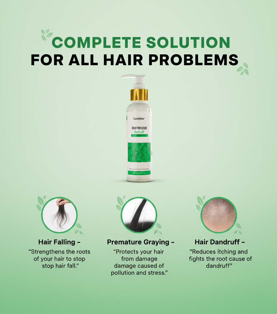 Lushur™ RootRescue Hair Oil (200ml)